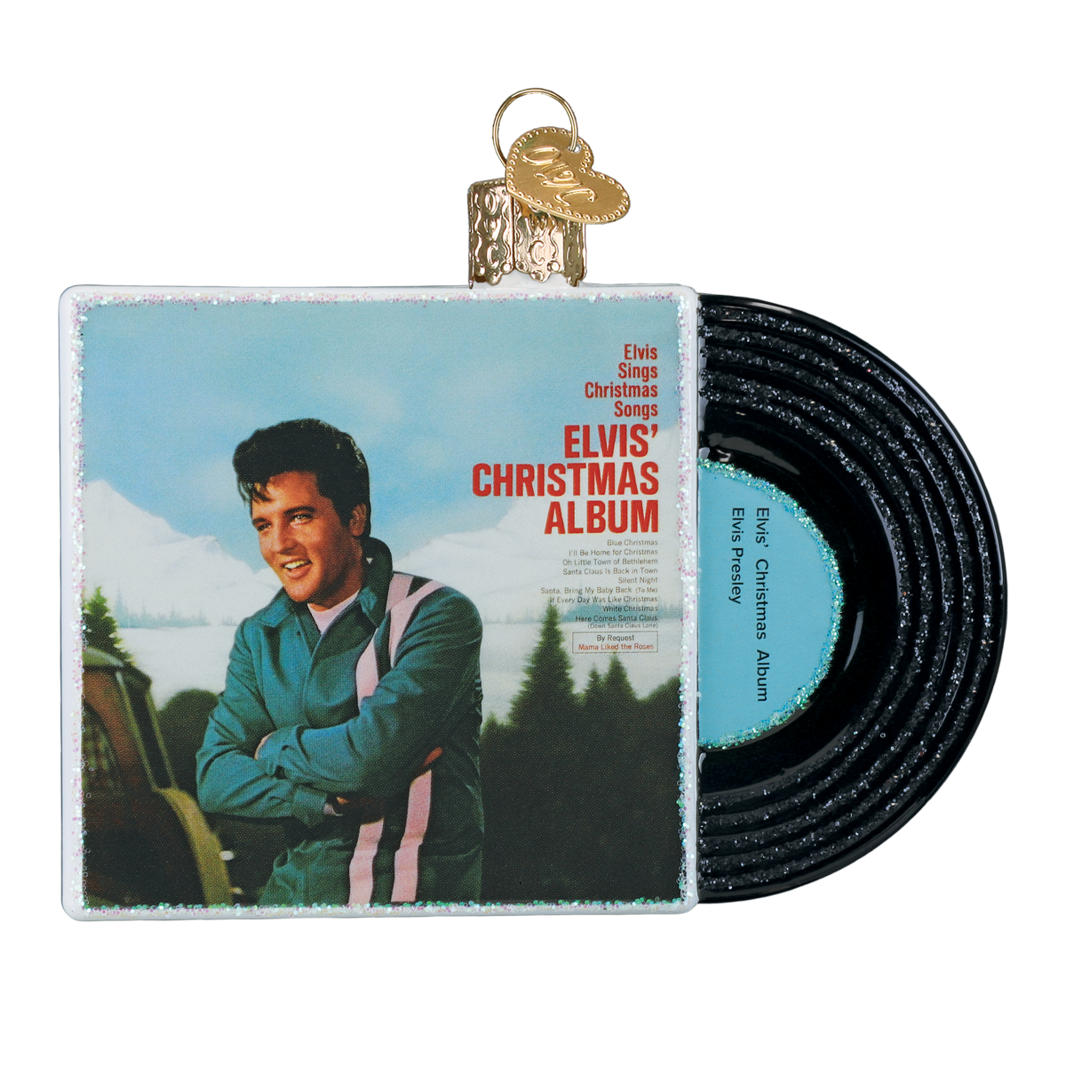 Elvis' Christmas Album Ornament