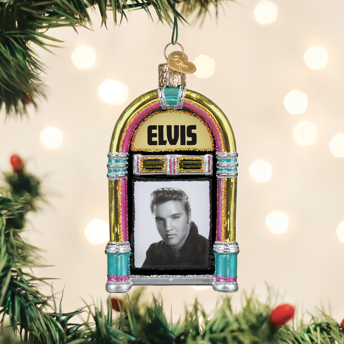 Elvis Presley Jukebox Ornament
