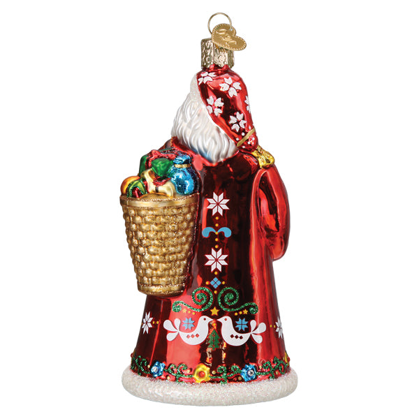 Norwegian Santa Ornament