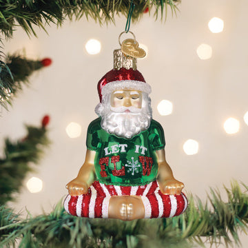 Santa Ornaments | Santa Claus Christmas Ornament | Old World Christmas