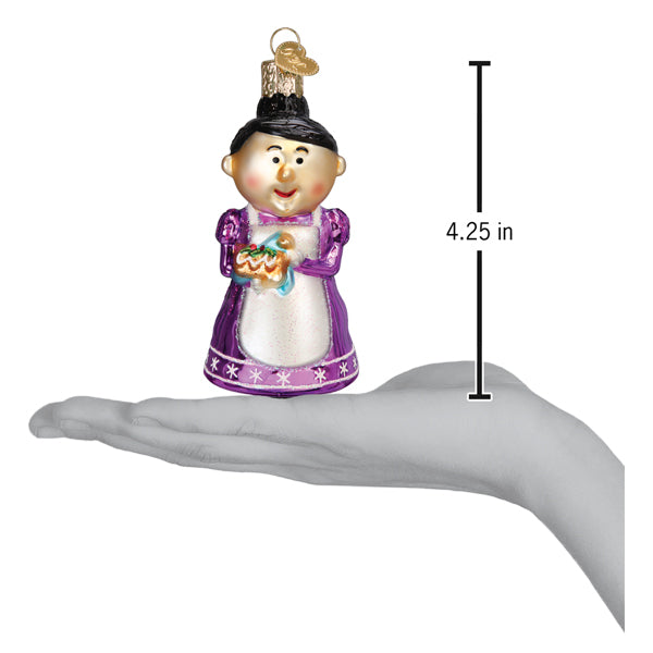 Cheery Mrs. Claus Ornament
