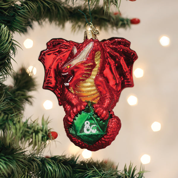 Dungeons & Dragons Red Dragon Ornament – Old World Christmas