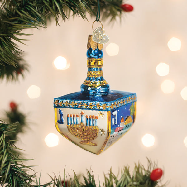Hanukkah Dreidel Ornament – Old World Christmas