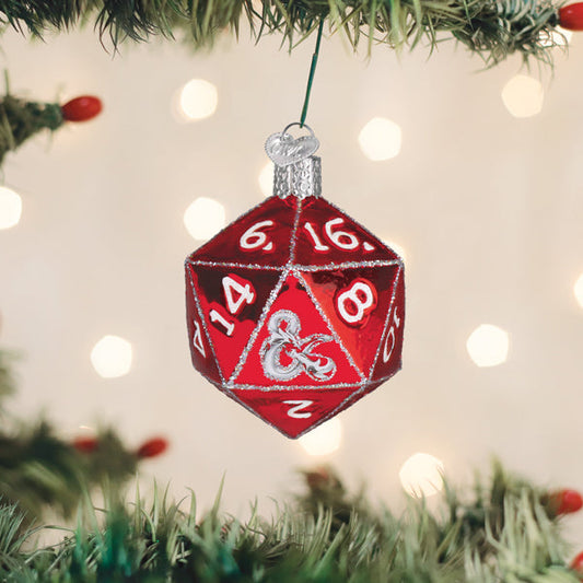 Dungeons & Dragons D20 Dice Ornament