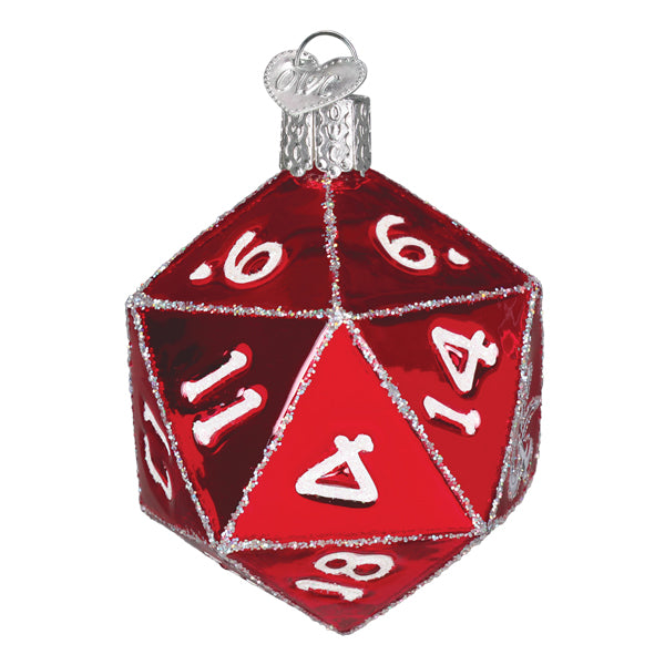 D&D D20 Dice Ornament