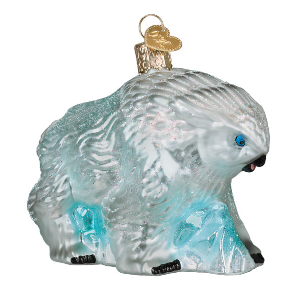 D&D Snowy Owlbear Ornament