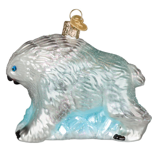 D&D Snowy Owlbear Ornament