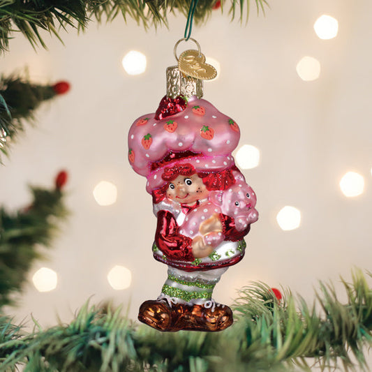 Strawberry Shortcake & Custard Ornament