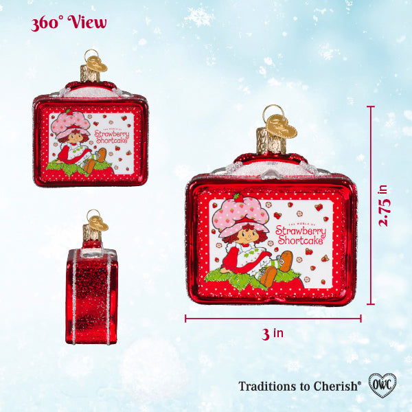 Strawberry Shortcake Lunchbox Ornament – Old World Christmas