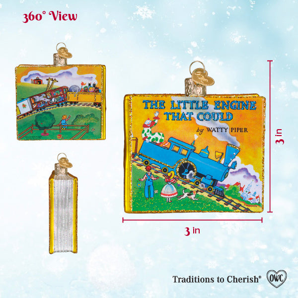The Little Engine That Could B Ornament