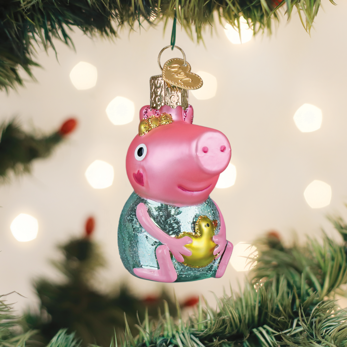 Evie Pig Ornament