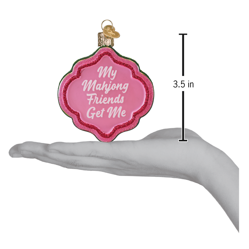 My Mahjong Friends Ornament – Old World Christmas
