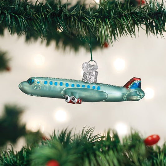 Passenger Plane Ornament