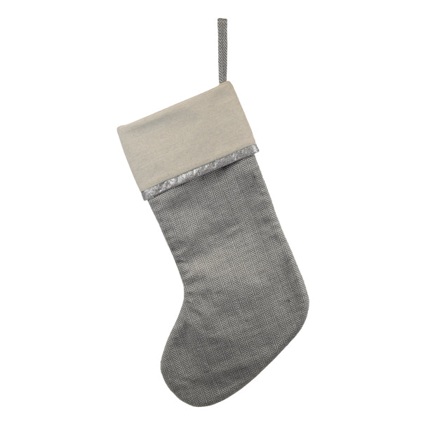 Elegant Stocking With Tree Motif