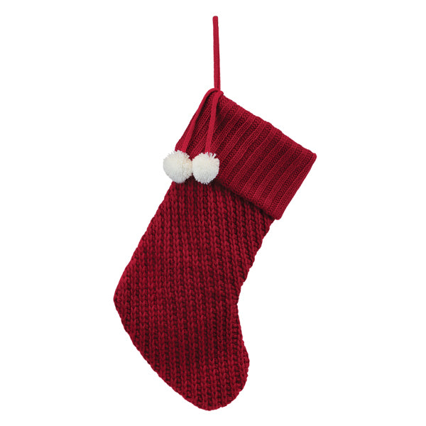 Red Knit Stocking