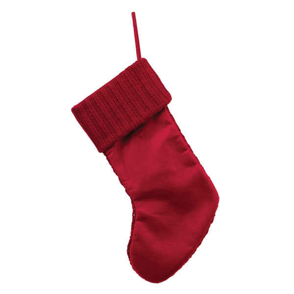 Red Knit Stocking