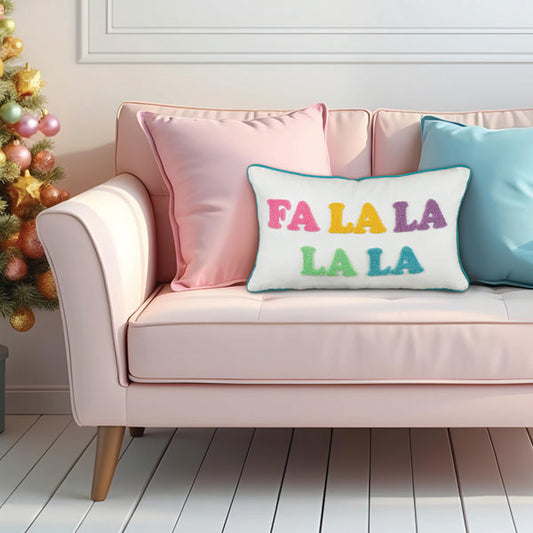 30% off 20" Fa La La La La Rectangle Pillow