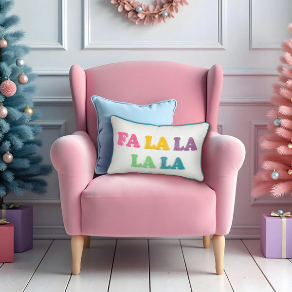 20" Fa La La La La Rectangle Pillow