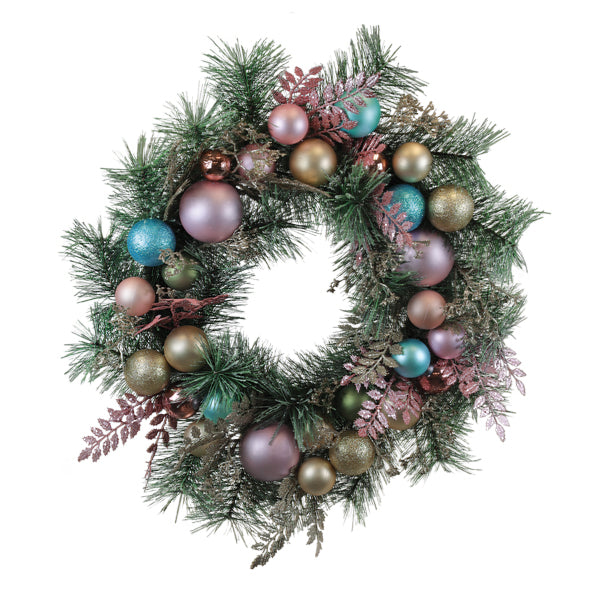 24" Touch of Whimsy Pastel Wreath