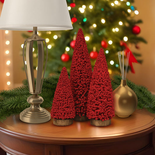 30% off Holiday Berry 3 Tree Set