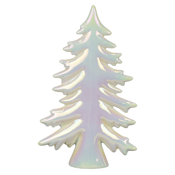 Iridescent Ceramic Trees Set