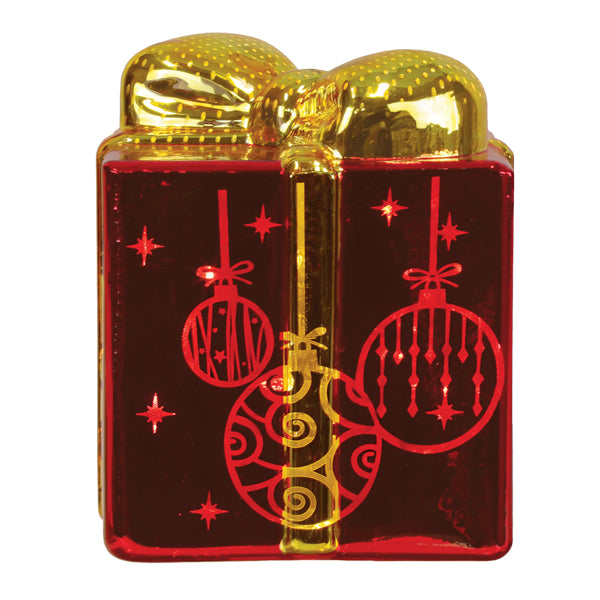 Lit Ornamental Glass Gift Box – Old World Christmas