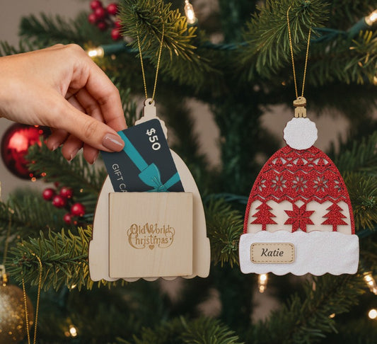Cozy Cap Surprise Ornament