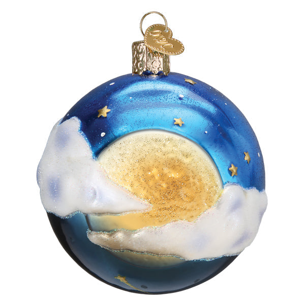 Moonglow Round Ornament