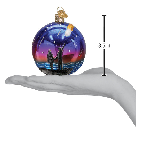 Stargazed Round Ornament