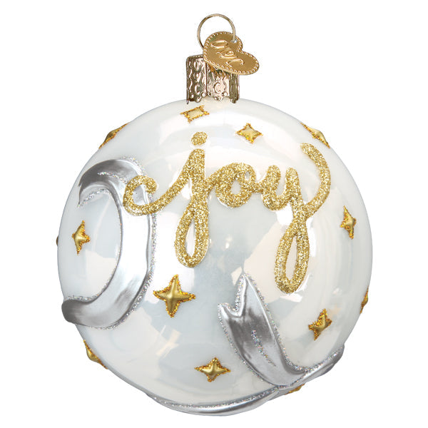 Peace & Joy Round Ornament