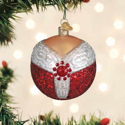 Mrs. Claus Round Ornament