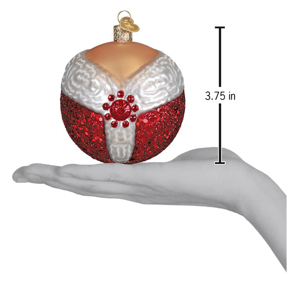 Mrs. Claus Round Ornament
