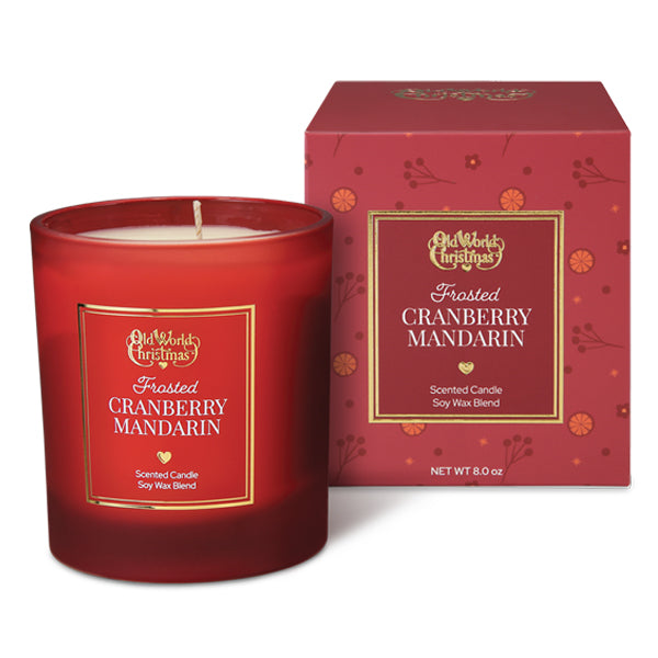 Frosted Cranberry Mandarin Candle