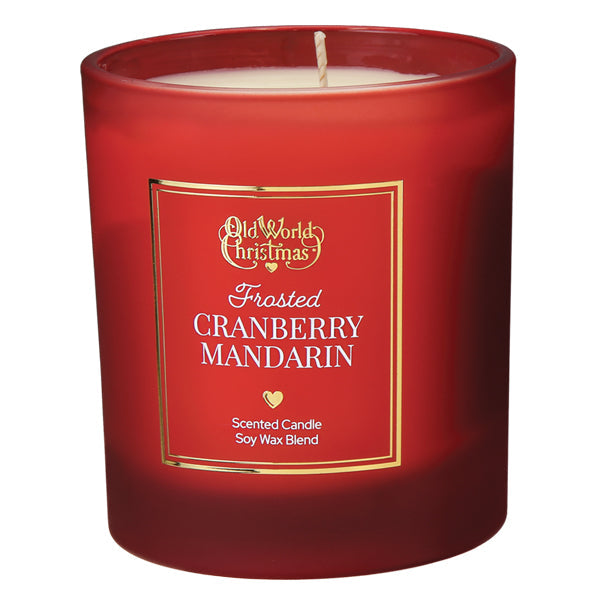 Frosted Cranberry Mandarin Candle