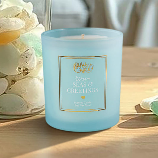 "Coming Soon" Warm Seas & Greetings Candle Ornament