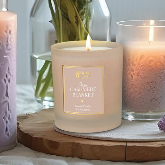 "Coming Soon" Cozy Cashmere Blanket Candle Ornament