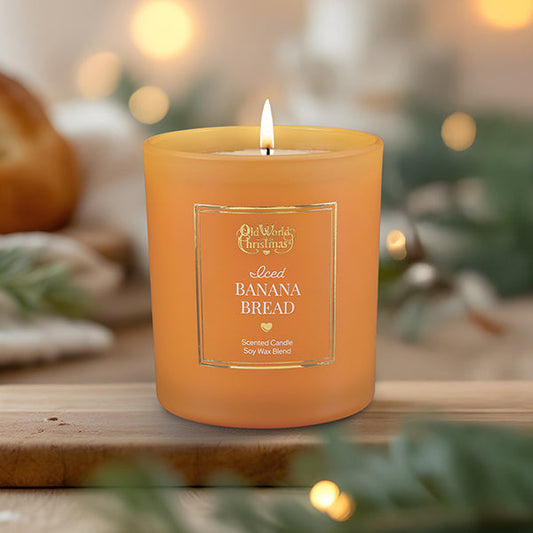 "Coming Soon" Iced Banana Bread Candle Ornament