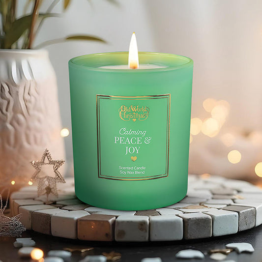 Calming Peace & Joy Candle Ornament