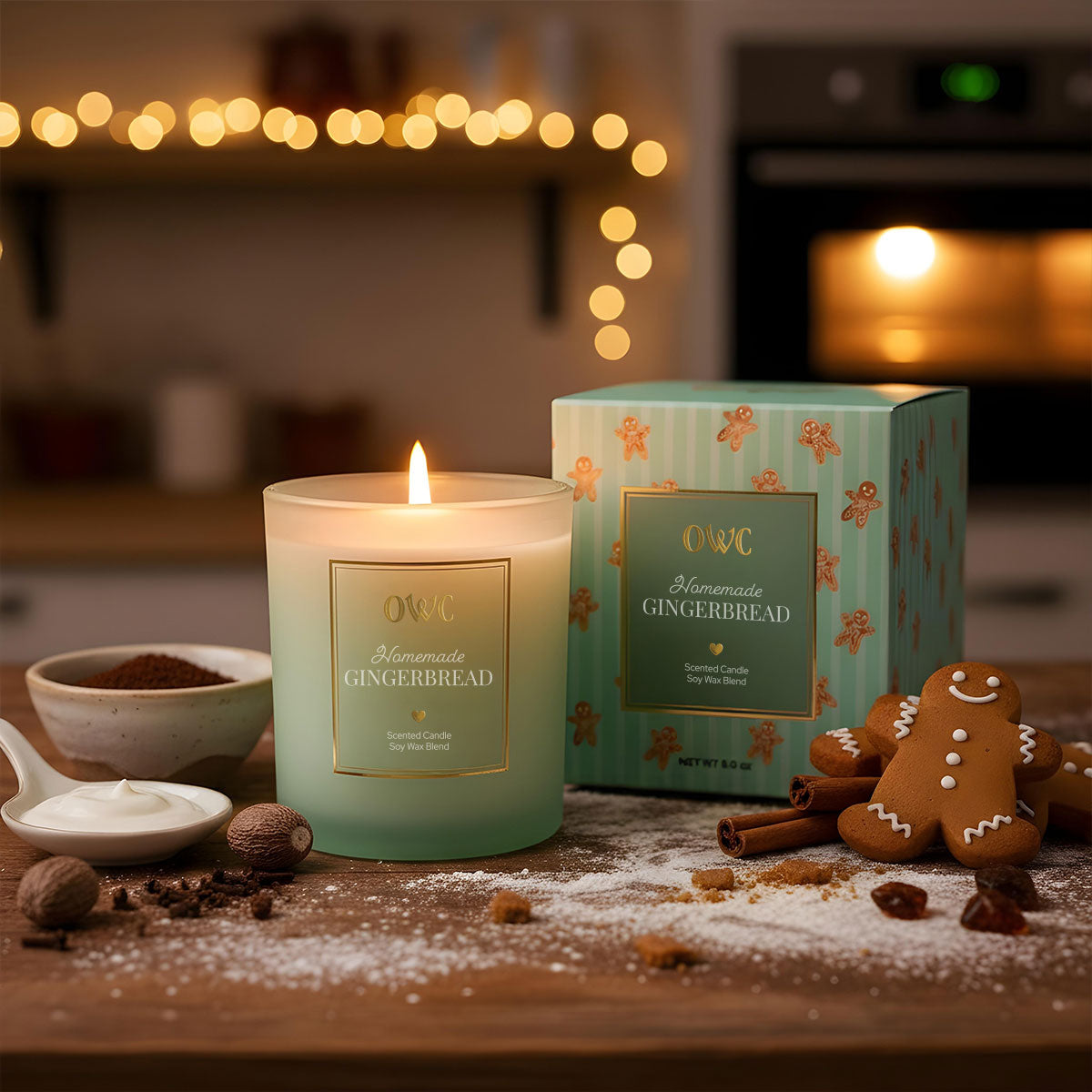 Homemade Gingerbread Ornament