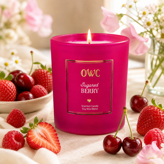 Sugared Berry Candle