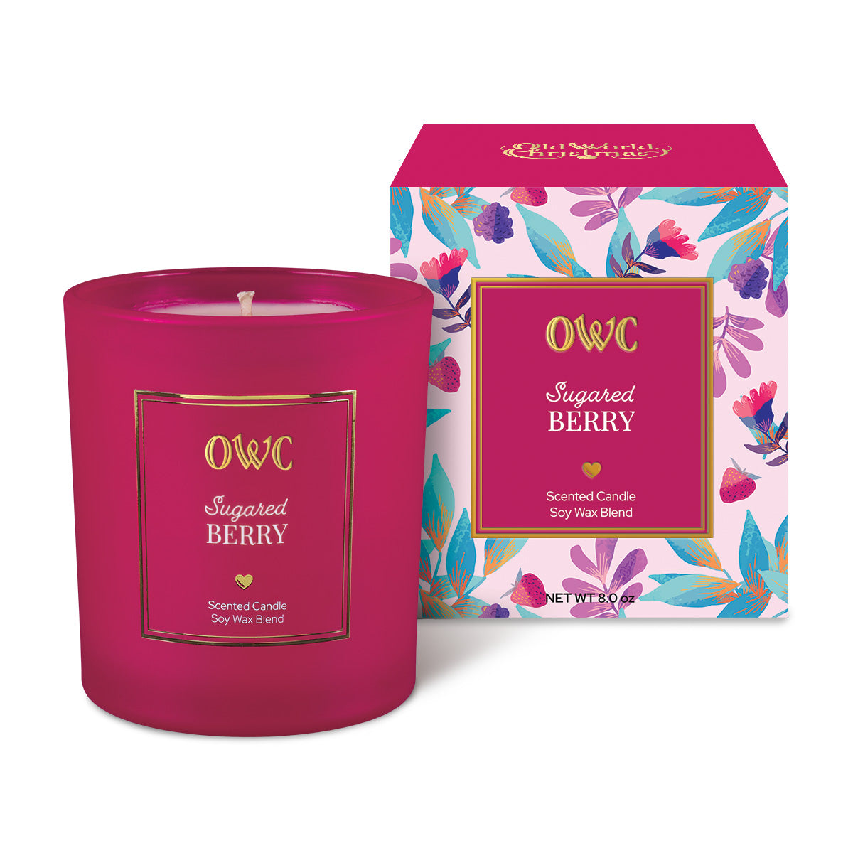 Sugared Berry Candle