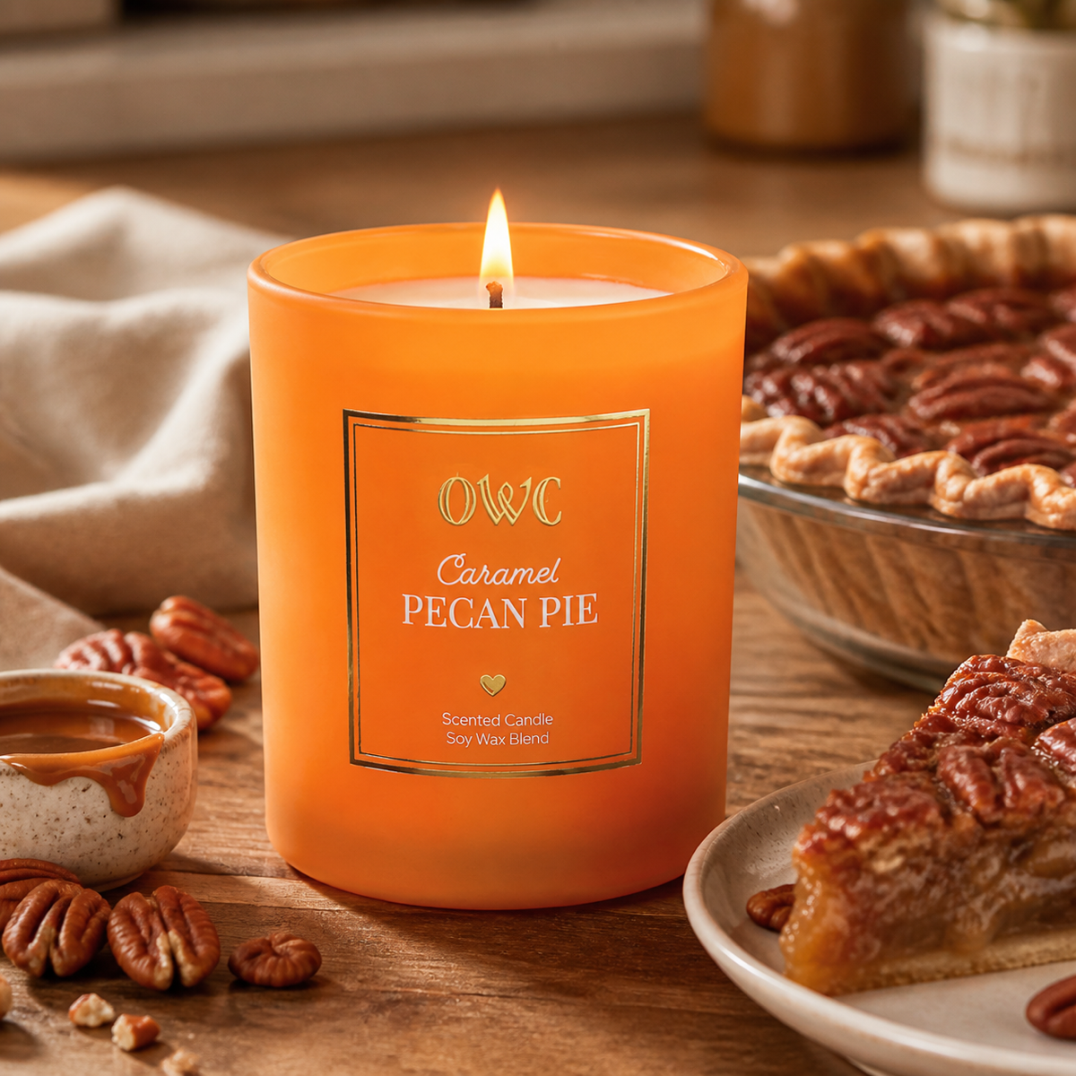 Caramel Pecan Pie Candle