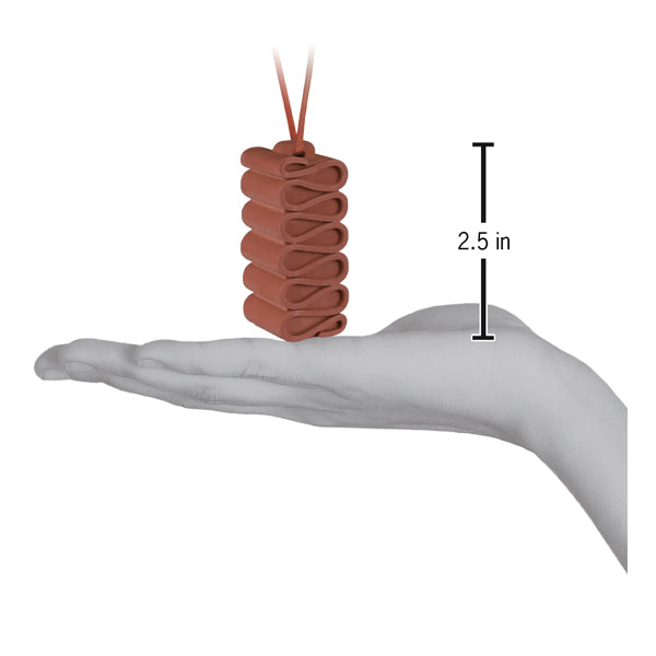 Sugared Ribbon Candy Ornament