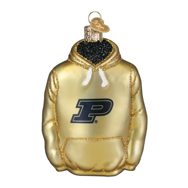 Purdue Hoodie Ornament