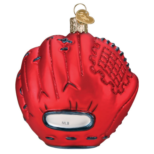 Braves Baseball Mitt Ornament