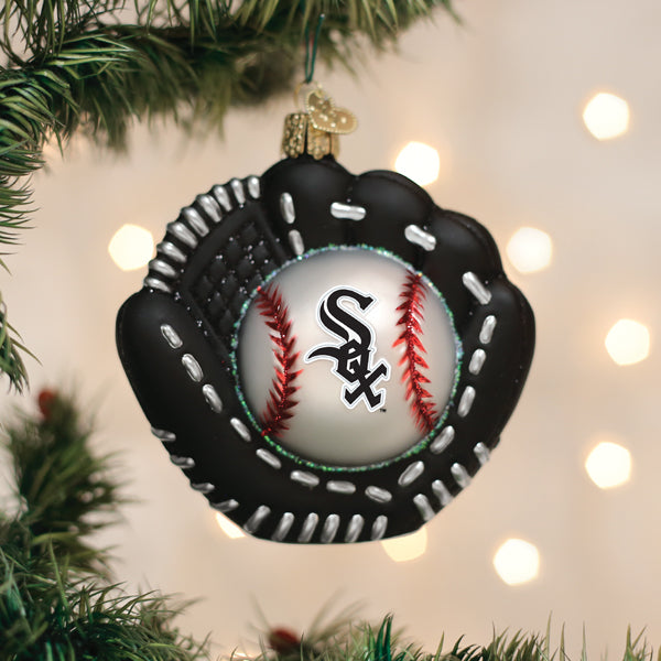 White Sox Baseball Mitt Ornament