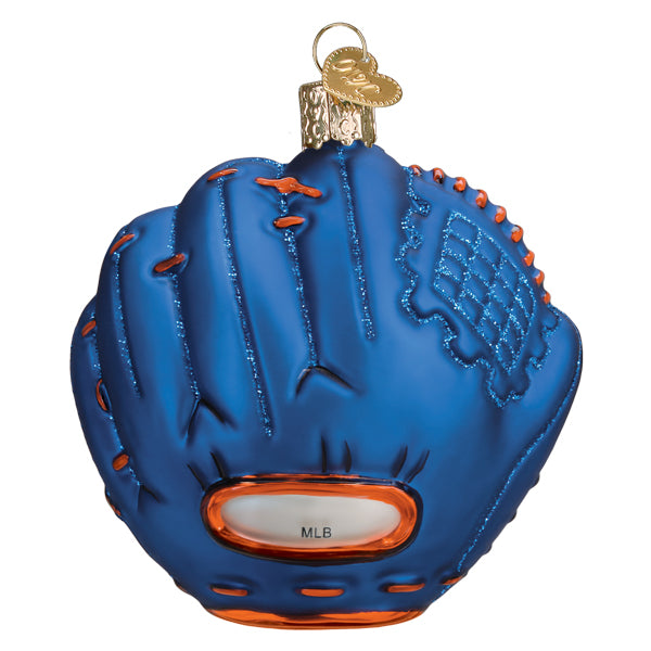 Mets Baseball Mitt Ornament