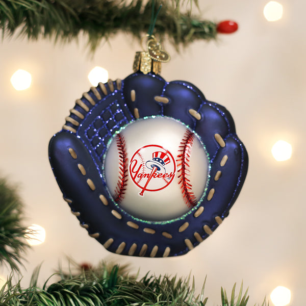 Ny yankees christmas bulb
