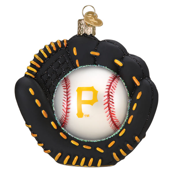 Pirates Baseball Mitt Ornament