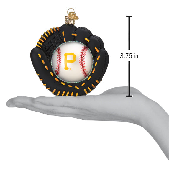 Pirates Baseball Mitt Ornament